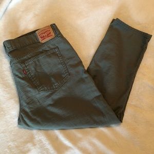 Levi’s Khaki Boyfriend Jeans